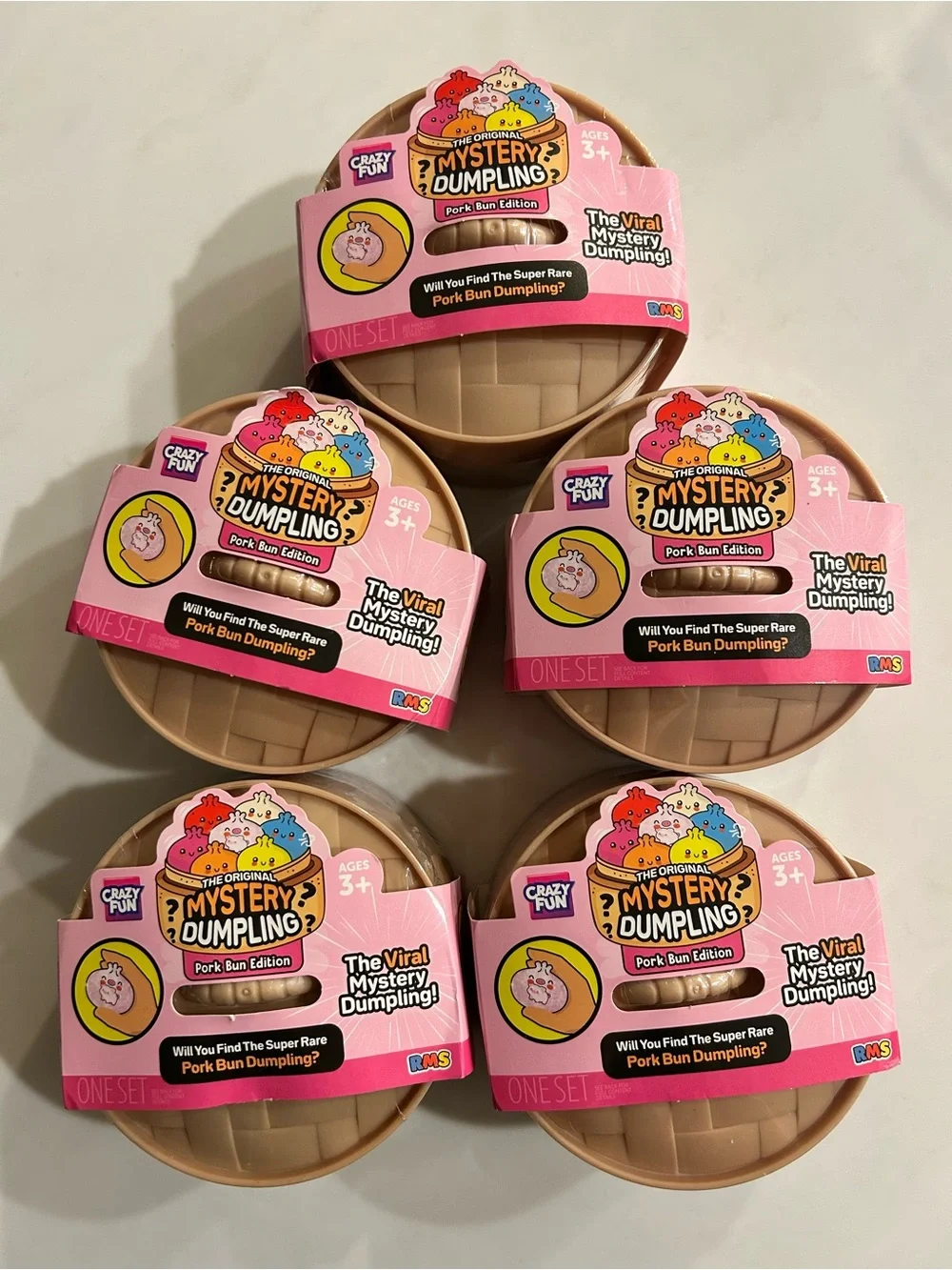 Mystery Dumpling Pork Bun Edition - Pink Packaging